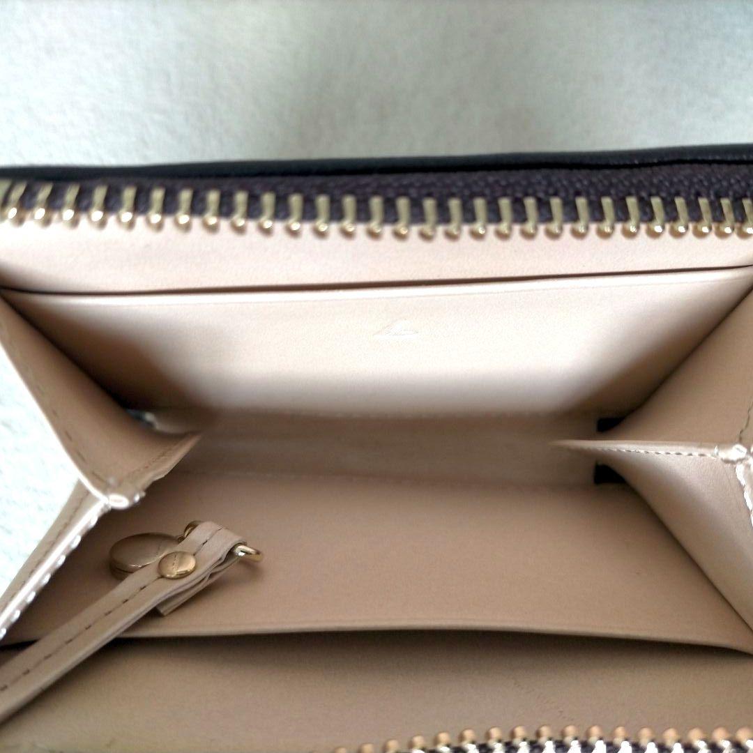 新品未使用♡土屋鞄 ガゼットコード ファスナーキーポーチ キーケース ブラウン