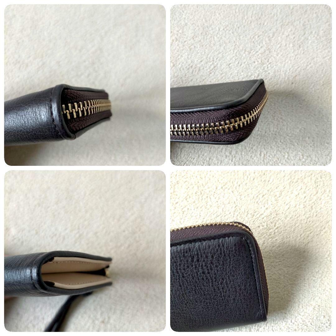 新品未使用♡土屋鞄 ガゼットコード ファスナーキーポーチ キーケース ブラウン