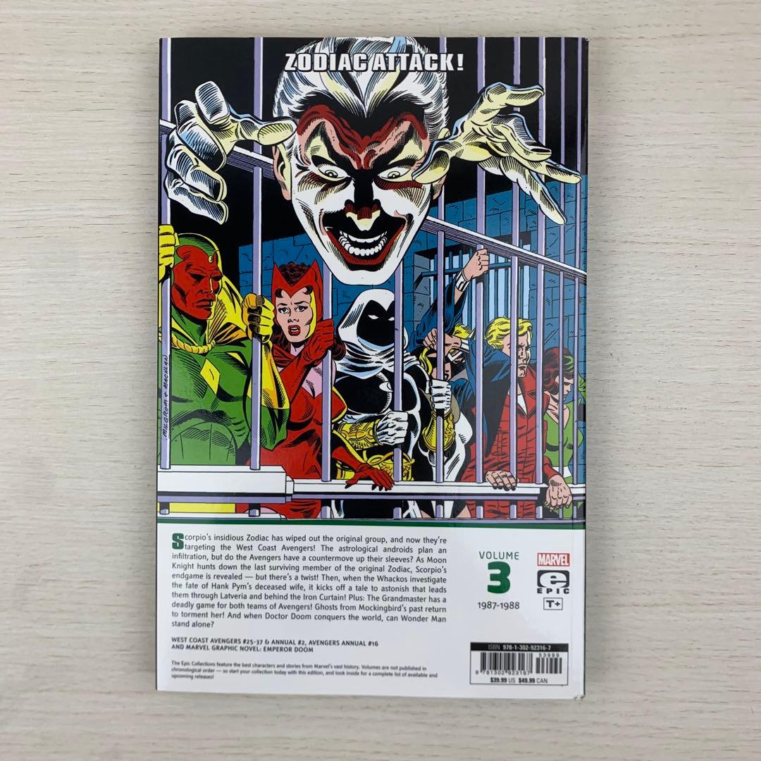 洋書 AVENGERS WEST COAST TALES TO ASTONISH