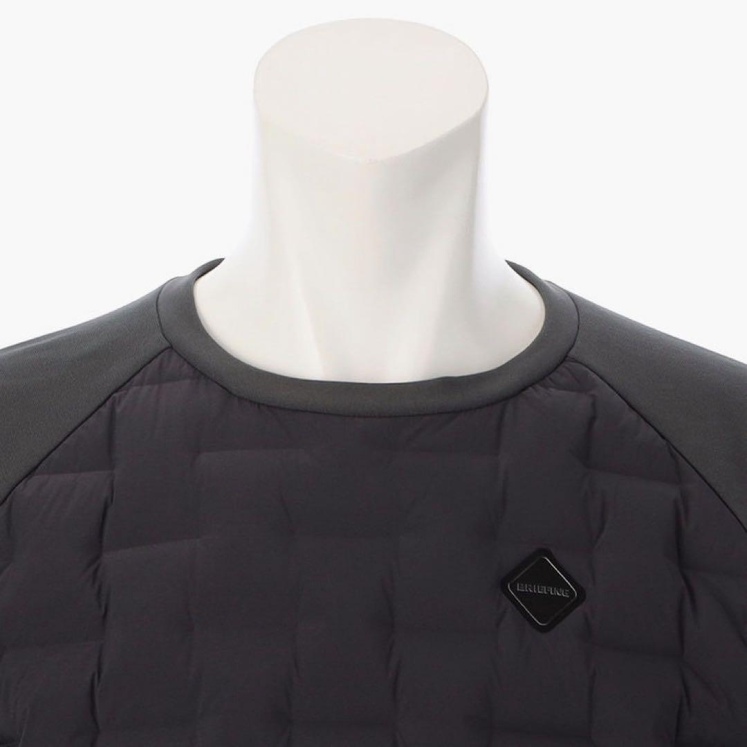 ブリーフィング　ゴルフ　 HYBRID DOWN CREWNECK Lサイズ