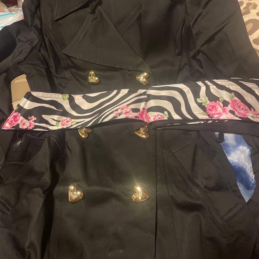 MAKERS ブラック トレンチコート