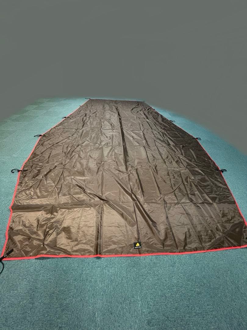 スノーピーク エルフィールド MECH CAMP グランドシート 全面