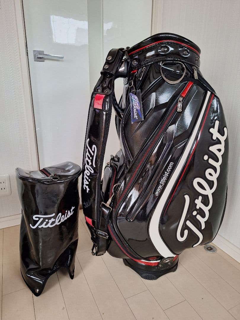 Titleist 3点式キャディバッグ ツアーバッグ プロモデル　タイトリスト