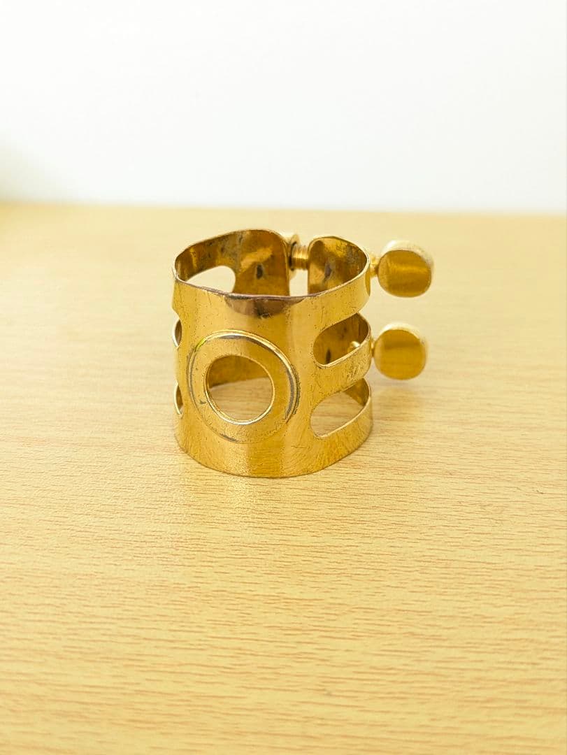 B♭クラリネット ウッドストーン リガチャー ゴールド