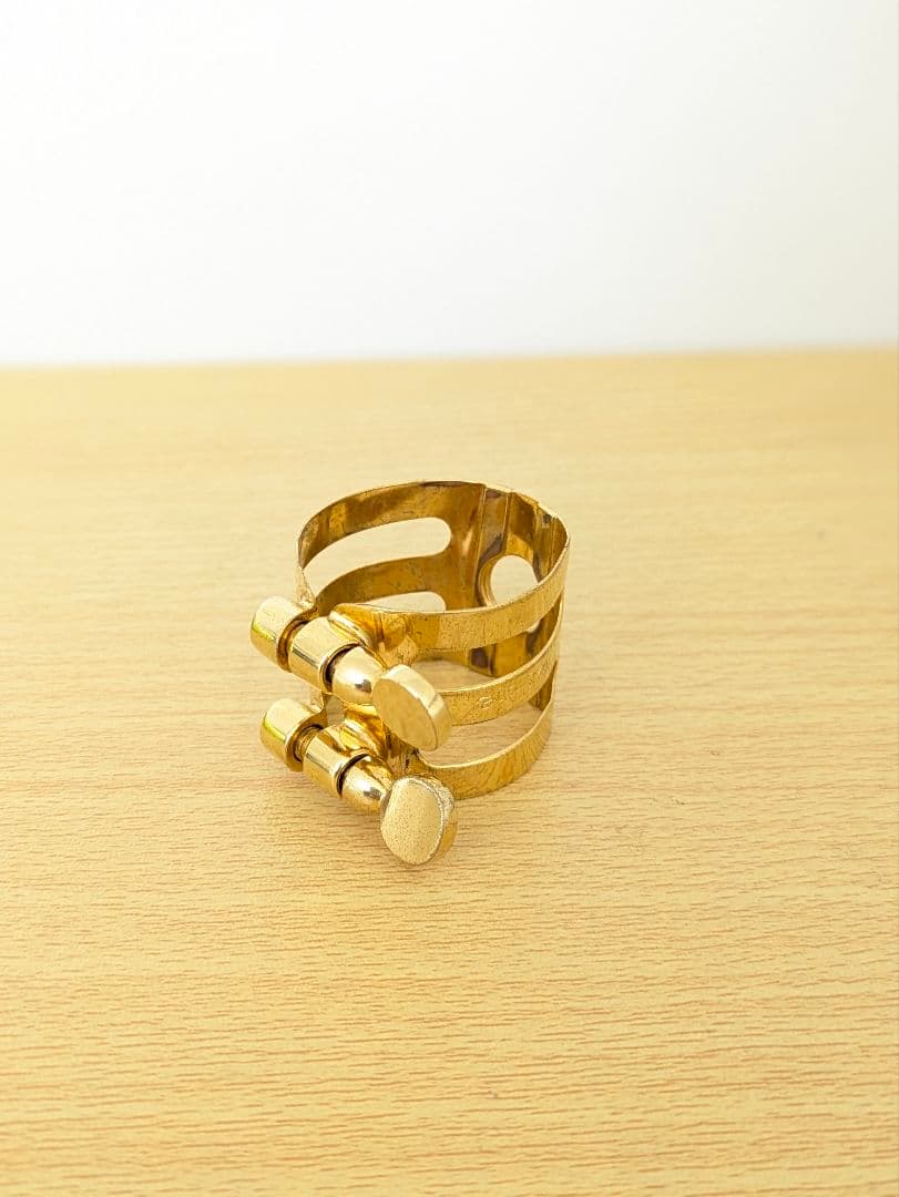 B♭クラリネット ウッドストーン リガチャー ゴールド