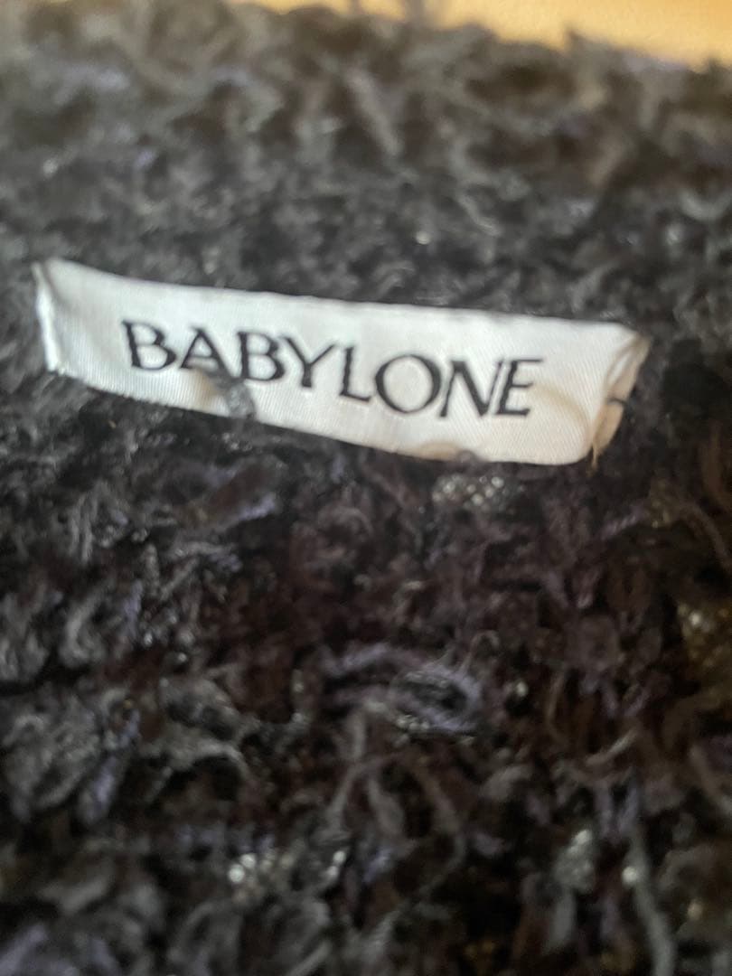 美品⭐︎ツイードニットジャケット BABYLONE バビロン⭐︎定価29,700円
