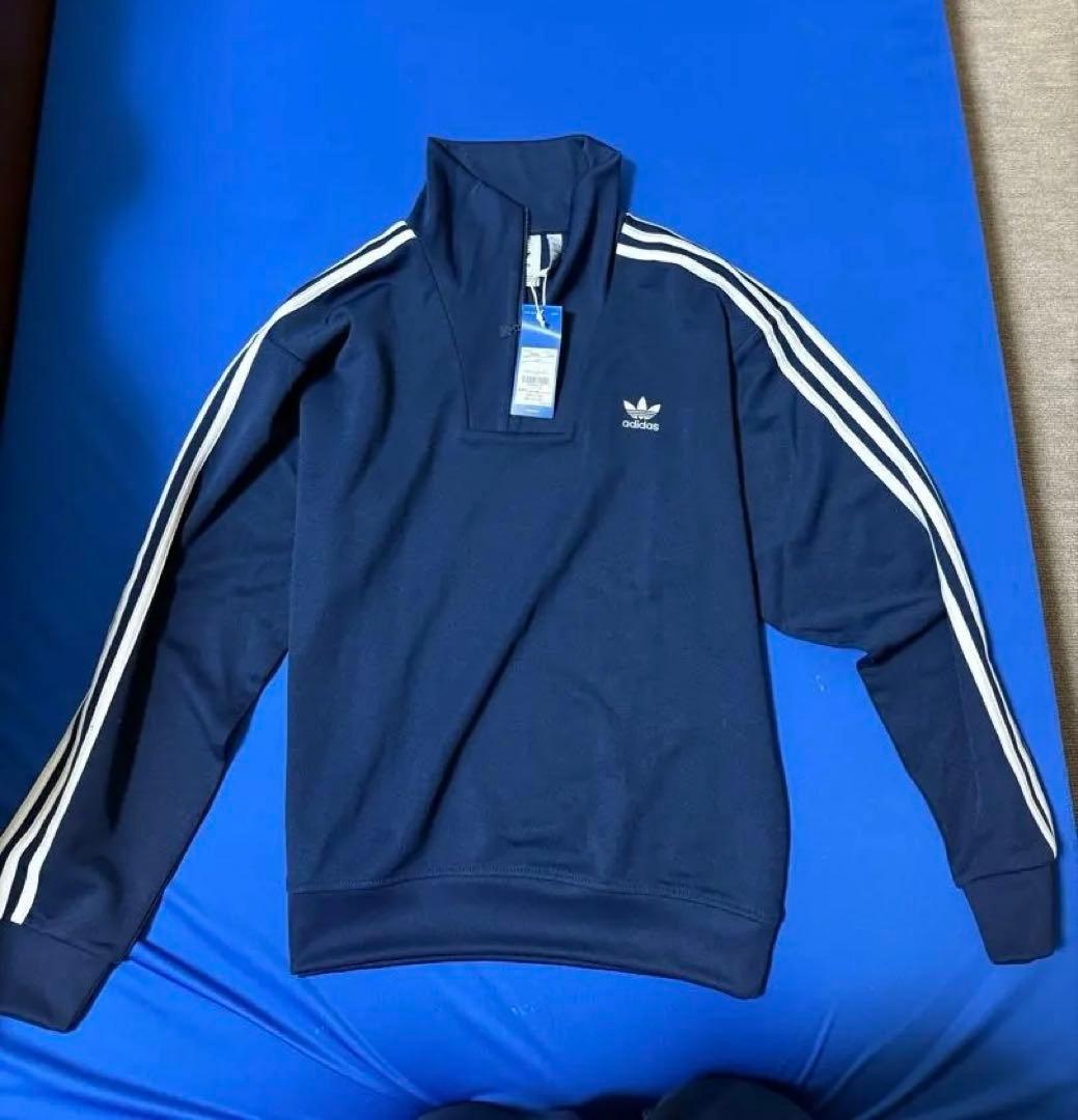 新品アディダス ファンネルネックトラックトップ　XL