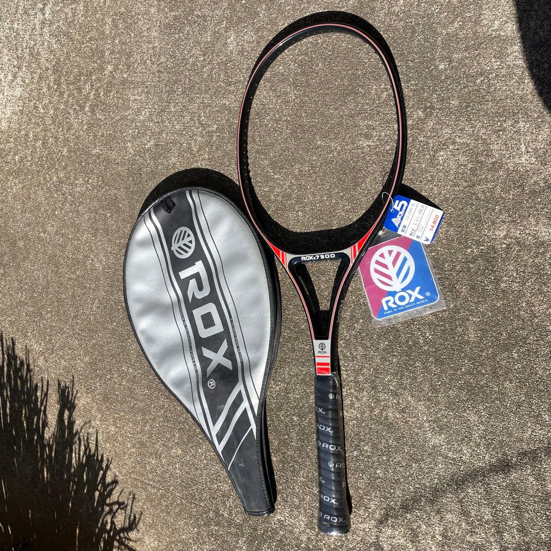 ROX テニスラケット 7300カバー付き