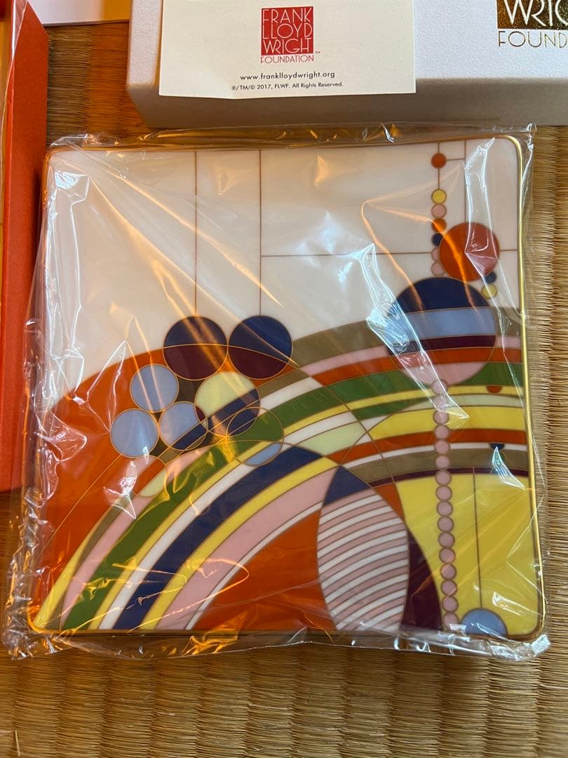 ★お値下げ★ノリタケ　フランクロイドライト　プレート２枚セット　新品