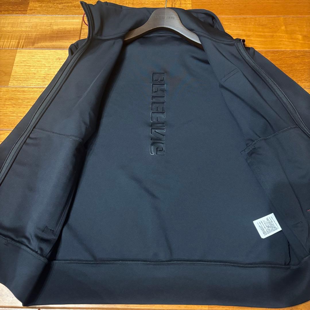 BRIEFING GOLF 3Dロゴパーカー　ブラックメンズM