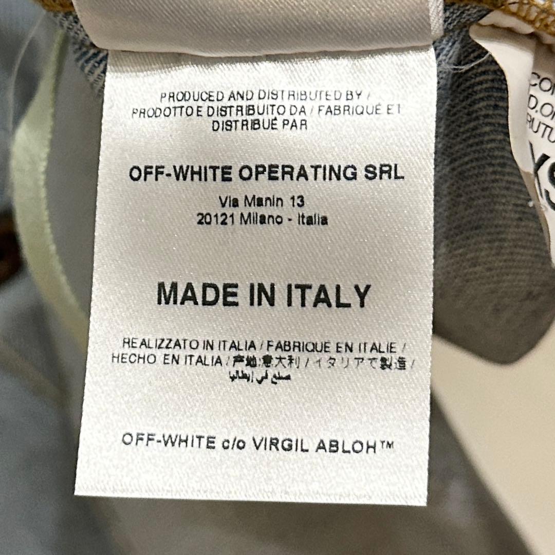 Off-White デニムジャケット シャツ OMYD001S18386023