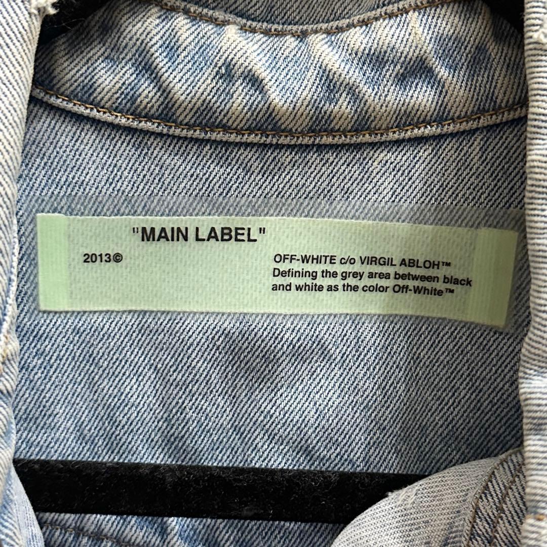 Off-White デニムジャケット シャツ OMYD001S18386023