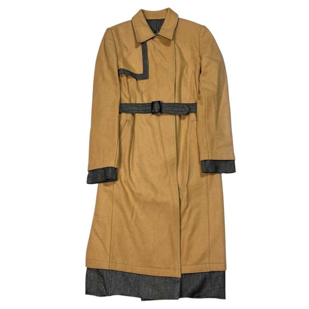 【やまとなでしこ松嶋菜々子着用】 フェンディ　ロングコート　キャメル　ベルト