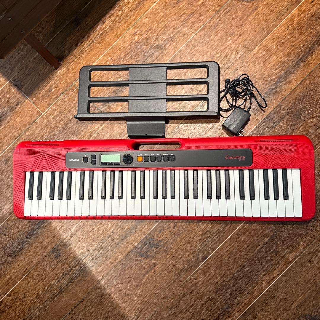 CASIO Casiotone CT-S200 赤・レッド 61鍵盤