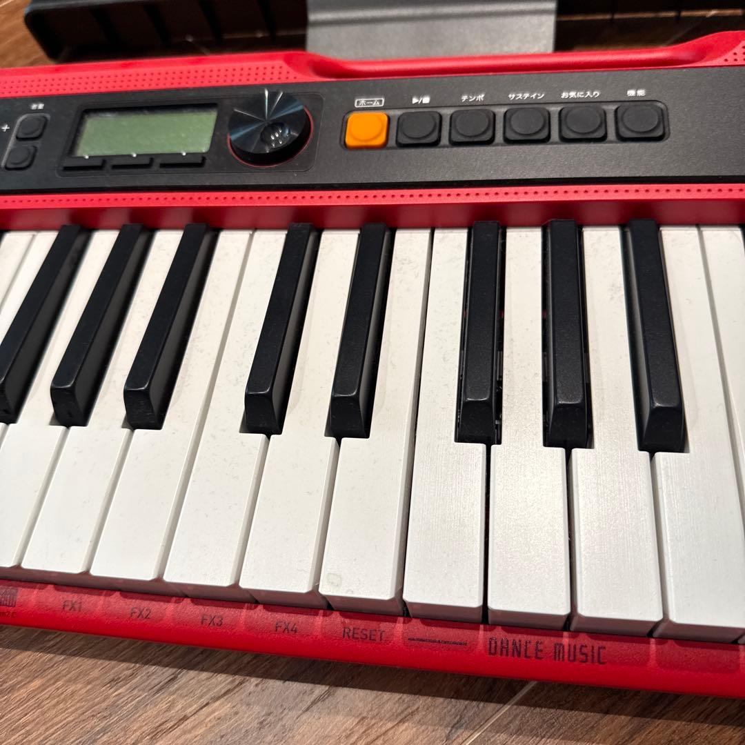 CASIO Casiotone CT-S200 赤・レッド 61鍵盤
