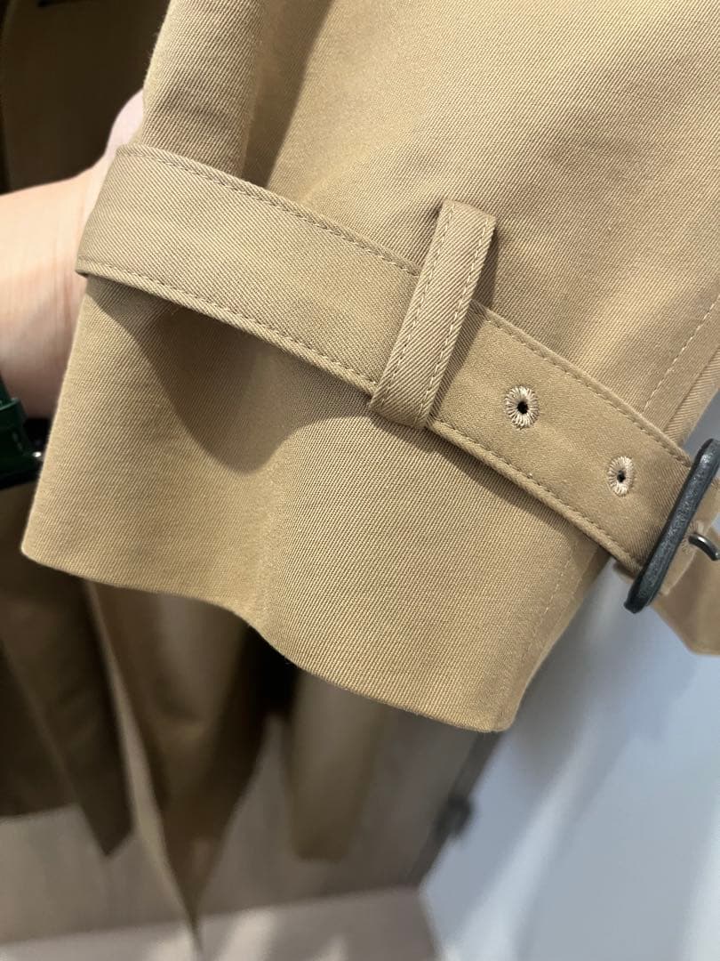 hyke トレンチコート ビッグフィット サイズ2