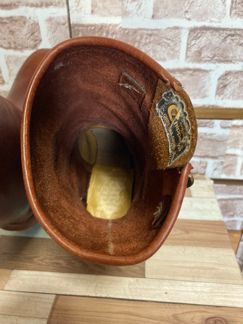 Chippewa黒タグエンジニアブーツコードバン赤茶バーガンディー10E