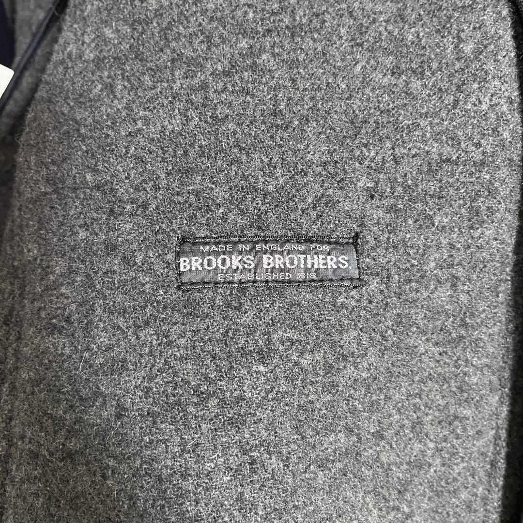 Brooks Brothers ダークネイビー ウール100% イギリス製