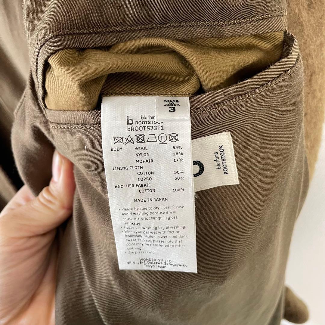 ジャケット・アウター Blurhms Wool Mohair Duffle Coat