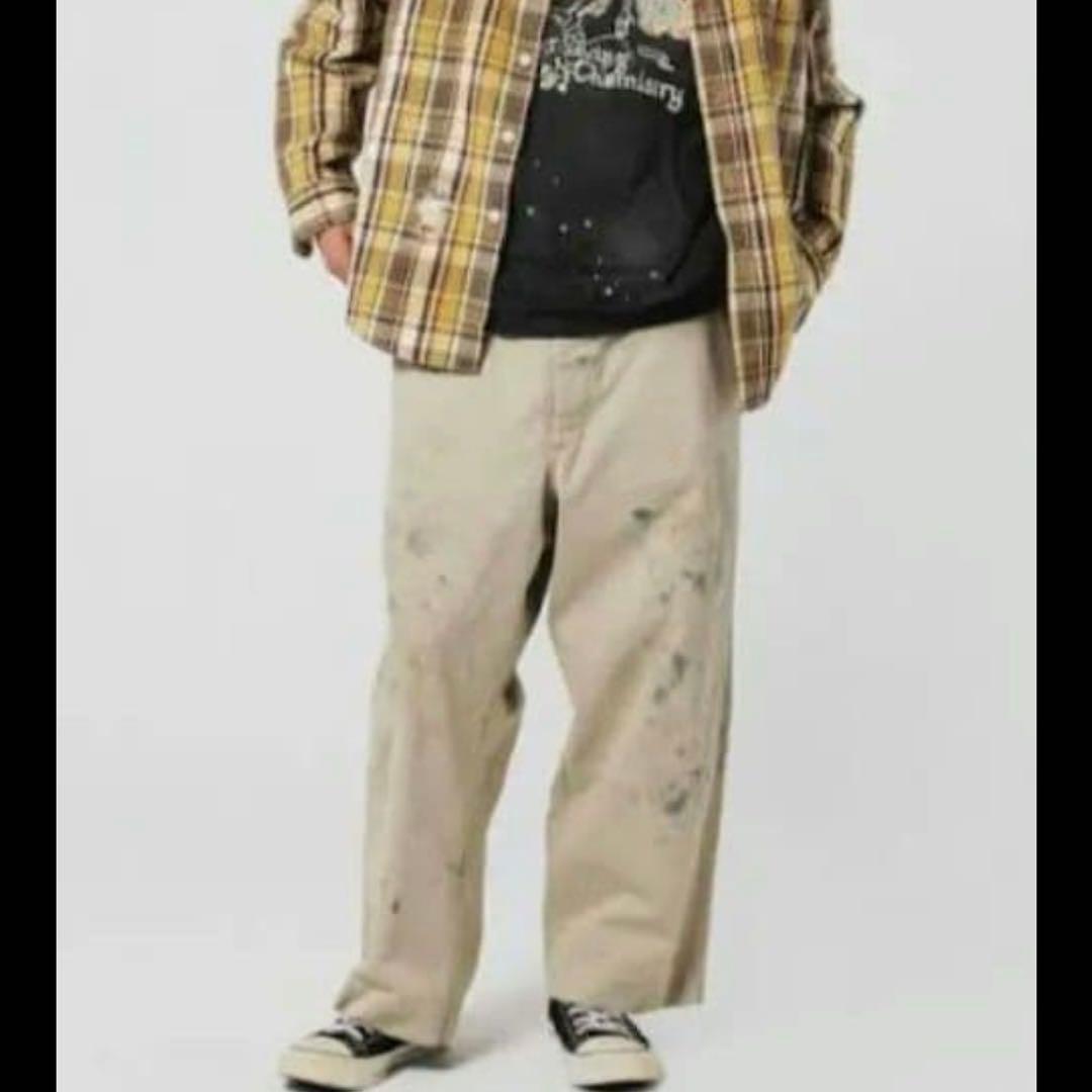 BOWWOW ペイント加工　チノパン