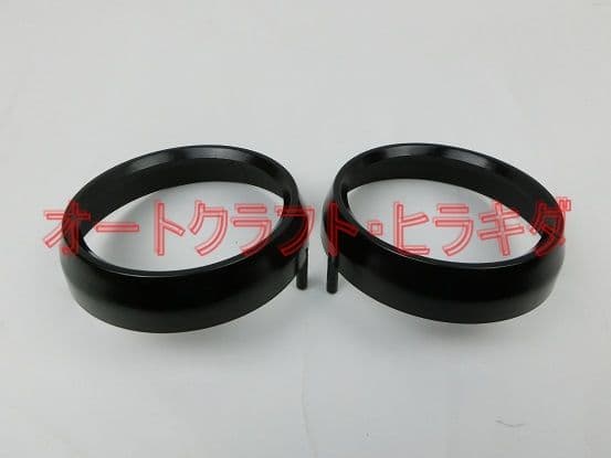 ゼファー400χ　カイ　メーターカバー上下セット　ツヤ消し黒塗装仕上品