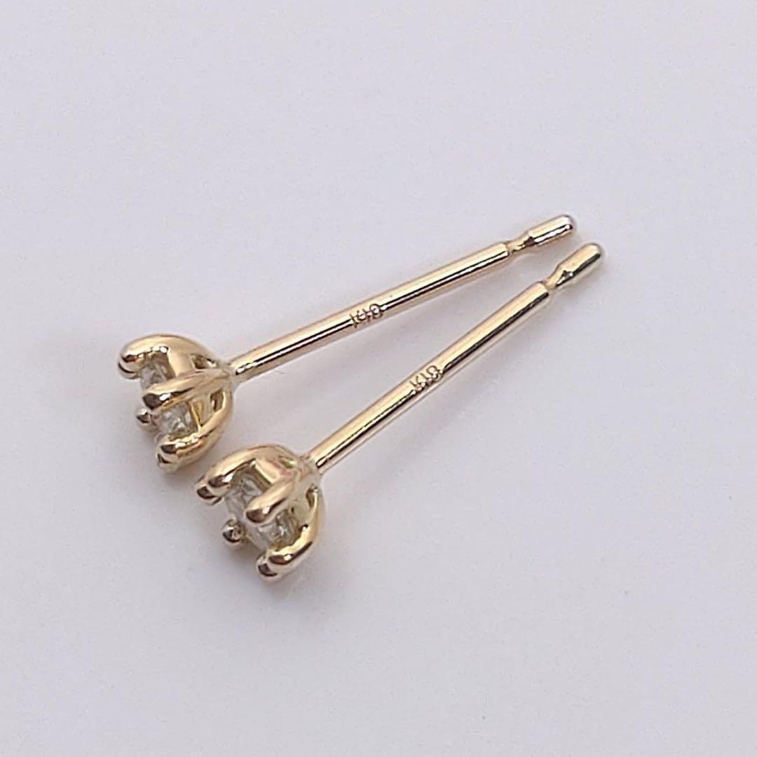 AHKAH❤️ロシアン　ダイヤモンド　ピアス❤️k18