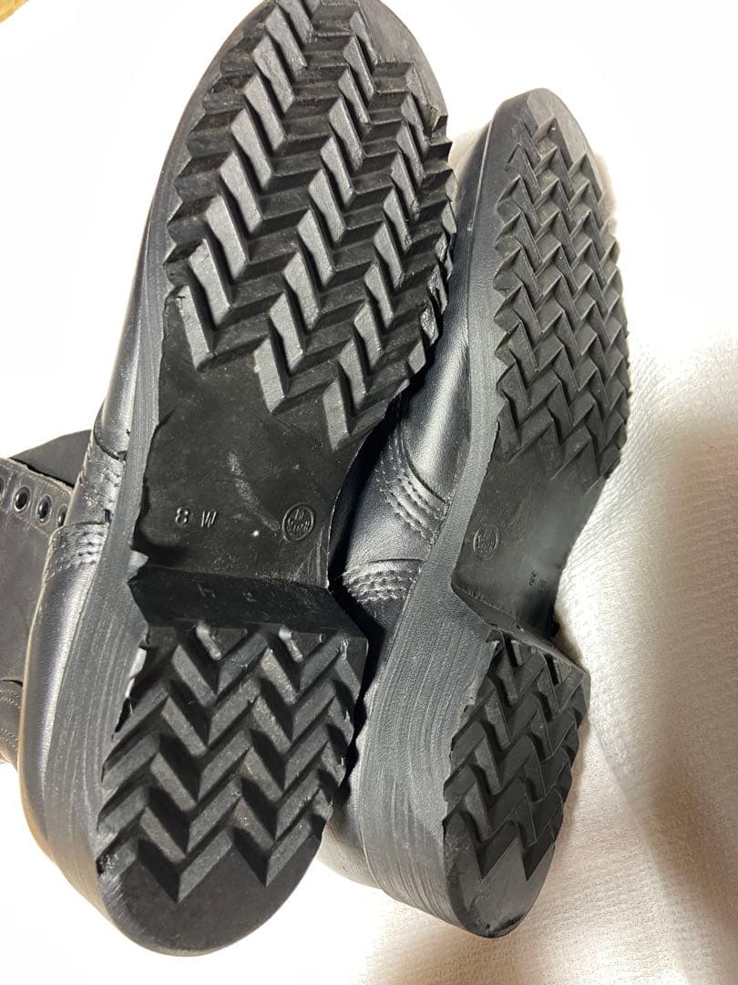 米軍放出品　デッドストック　ミリタリーコンバットブーツ　8W 26cm 幅広