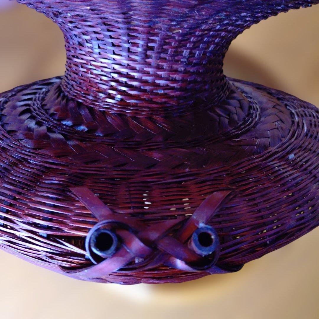 ♥♥池坊 生花 牡丹籠 花器