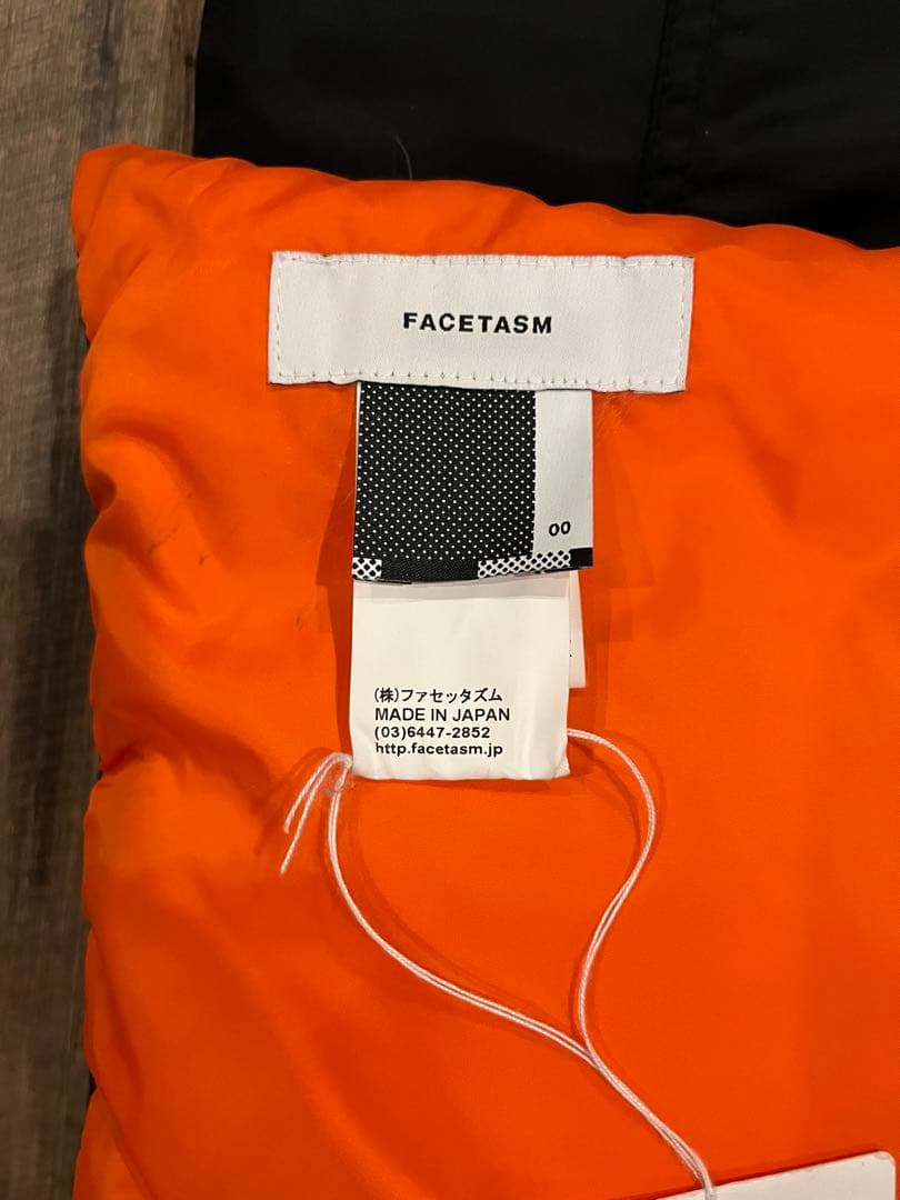 新品 ファセッタズム FACETASM ダウンマフラー ネックウォーマー