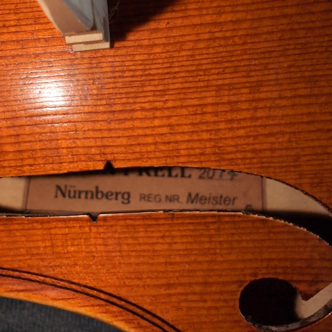 弦楽器 anton prell 2014 nurnberg reg NR Meister