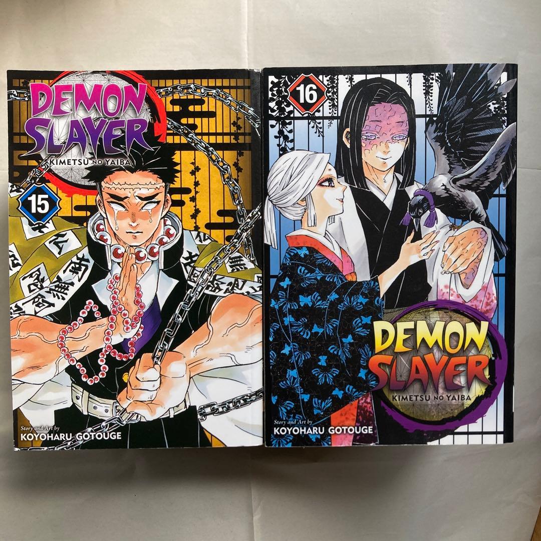 Demon Slayer Kimetsu no Yaiba 鬼滅の刃　洋書　英語