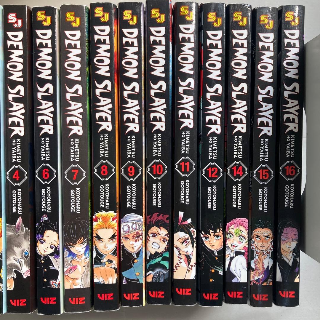 Demon Slayer Kimetsu no Yaiba 鬼滅の刃　洋書　英語