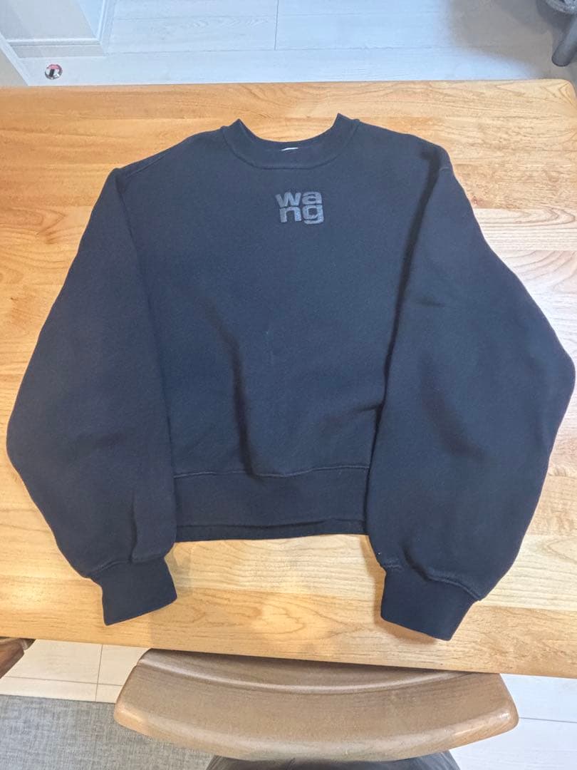 alexanderwang アレキサンダーワン　ブラック スウェット トレーナー