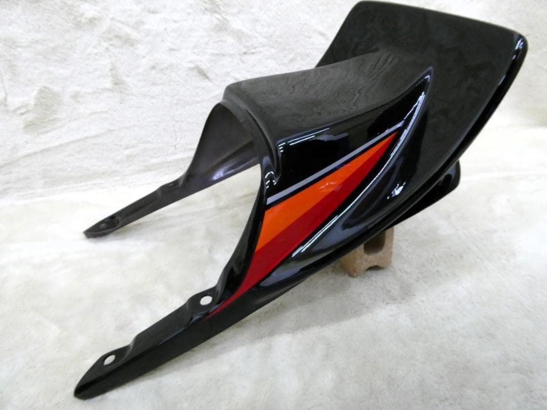 ＸＪ４００　テールカウル２ナナメ　黒オレンジ/ペイント済み ハネ