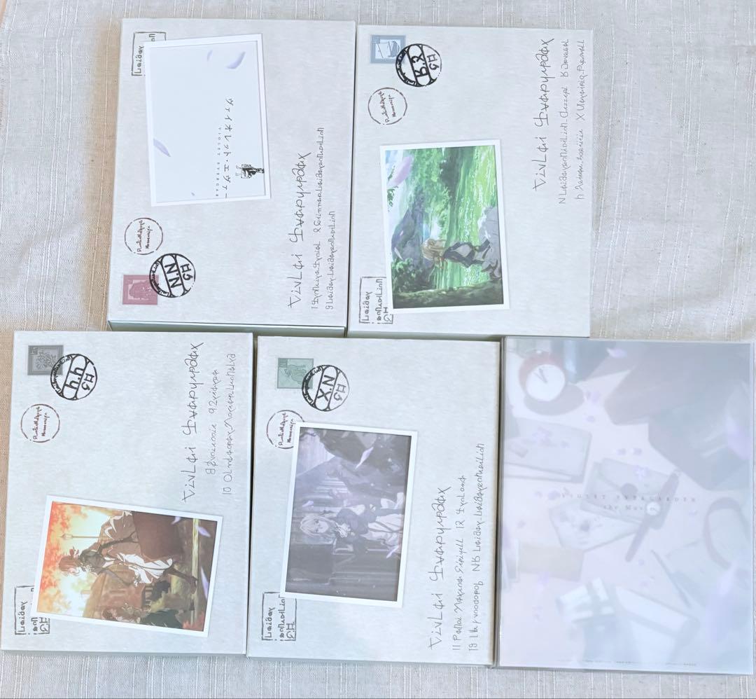 ヴァイオレットエヴァーガーデン　DVD 1〜4 劇場版