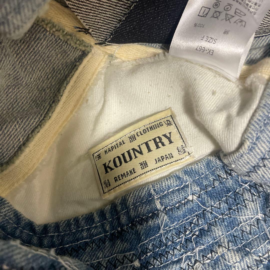 kapital キャピタル　12oz denim バケットハット