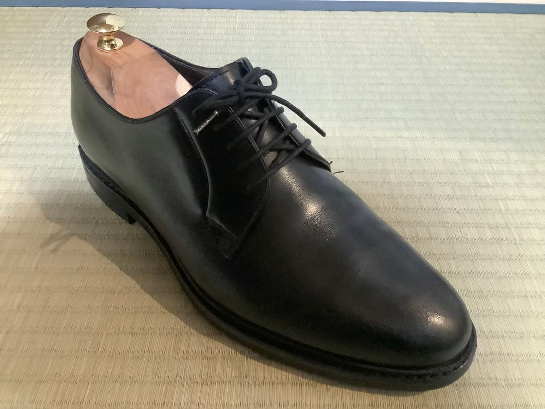 Jalan Sriwijaya プレーントゥ　98651 UK9 1/2黒