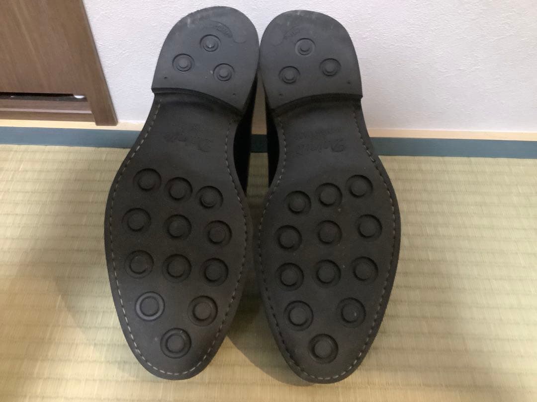 Jalan Sriwijaya プレーントゥ　98651 UK9 1/2黒