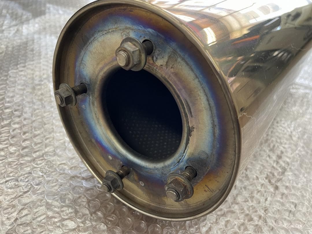 カワサキZX20B純正マフラーサイレンサー美品KHI K 400  ZX-12R