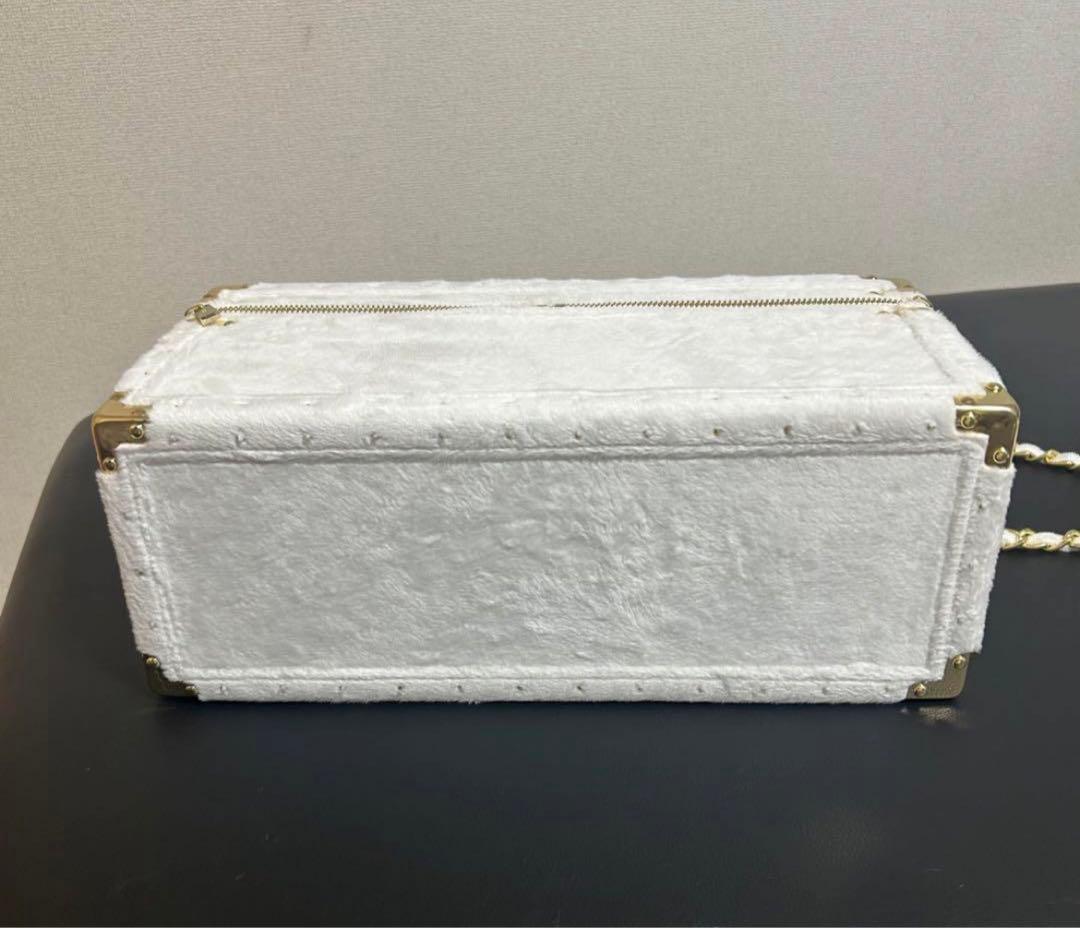 エンジェルシャンパンホリデー Rose White 白 ファー クリスマス限定