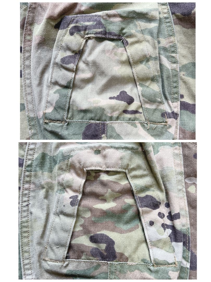 米軍放出品 米軍実物 コンバットパンツ MASSIF ウッドランド Lサイズ相当