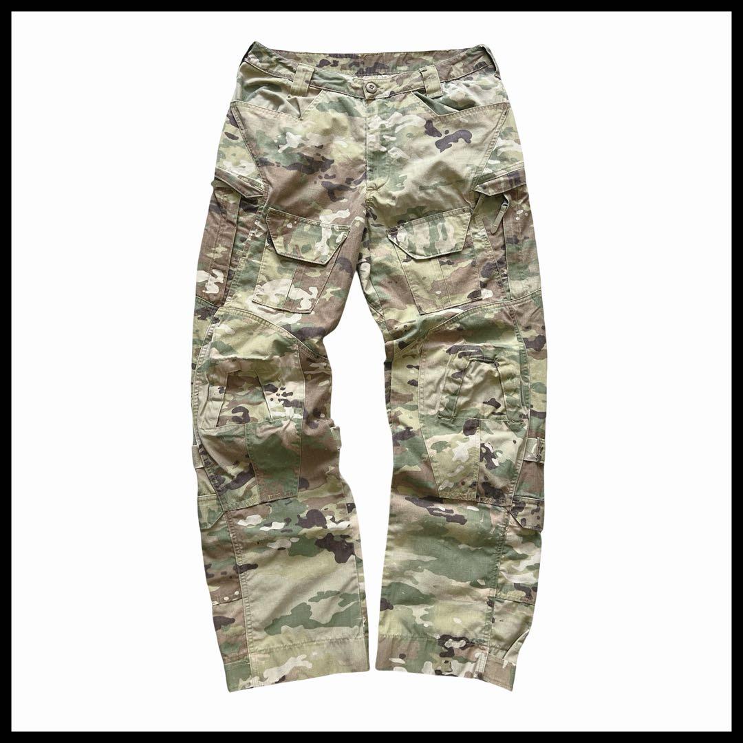 米軍放出品 米軍実物 コンバットパンツ MASSIF ウッドランド Lサイズ相当