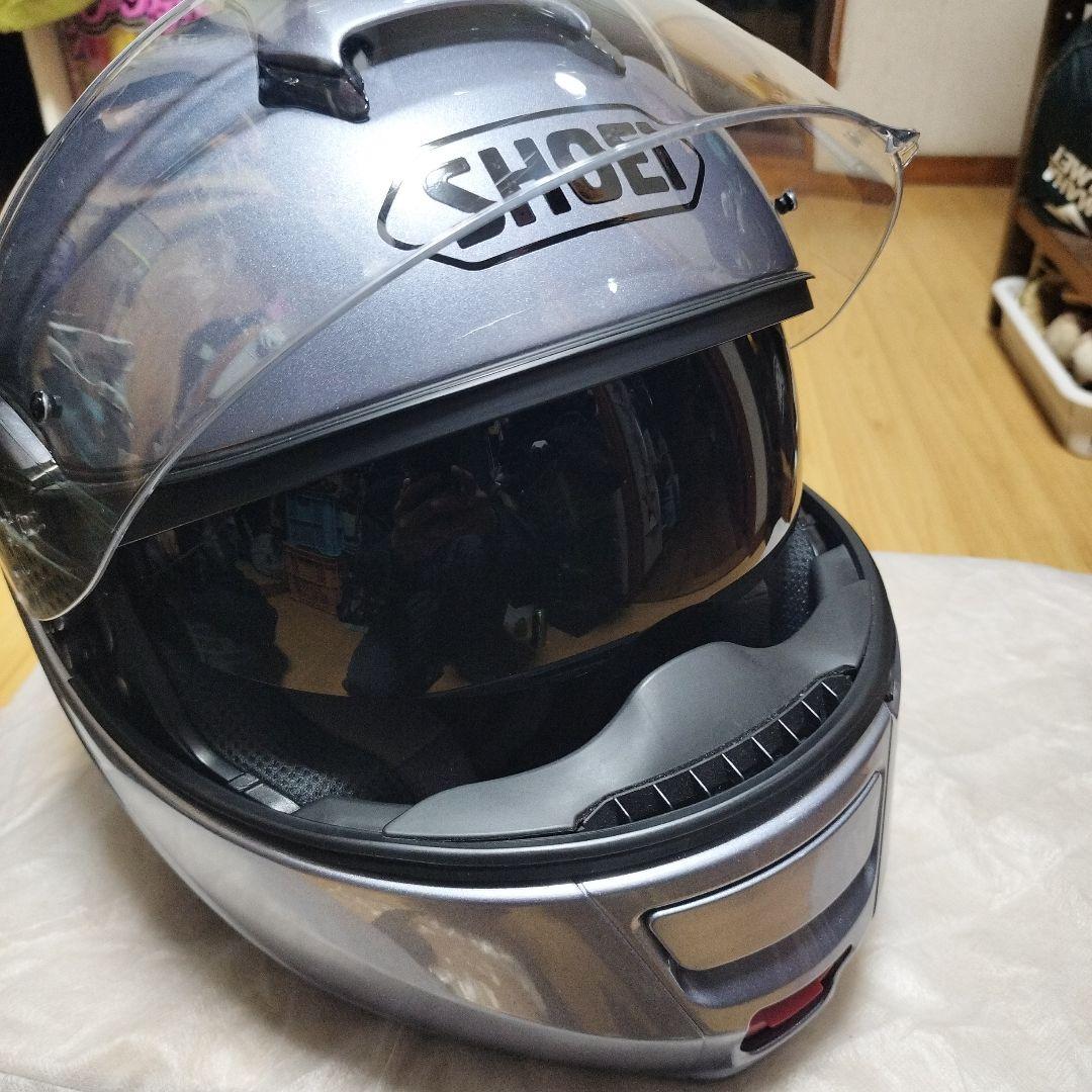 美品！内装シールド新品！neotec shoei システムヘルメット Lサイズ