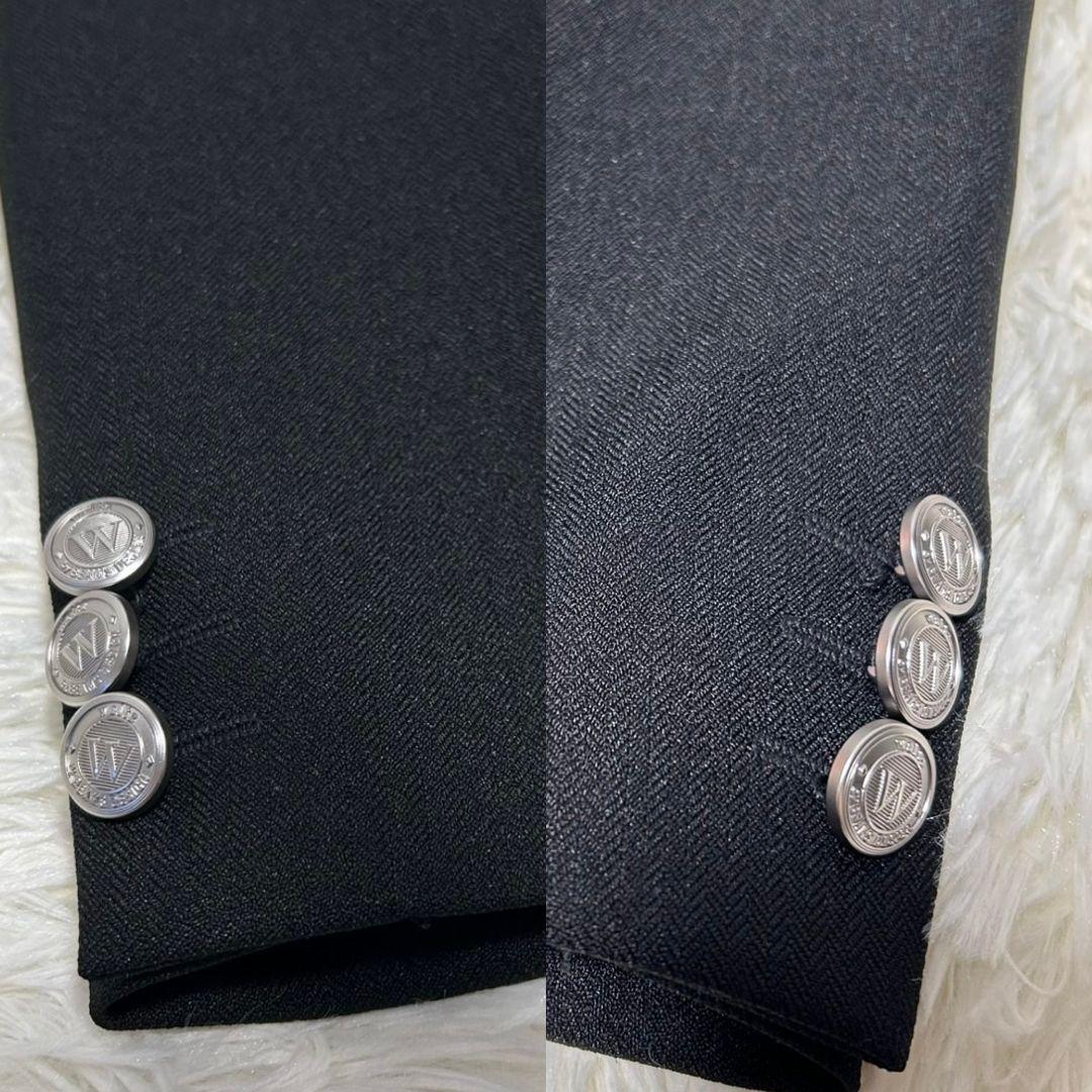 美品　ワルツバイビームスデザイン　フォーマル　キッズ　スーツ　銀ボタン　男の子