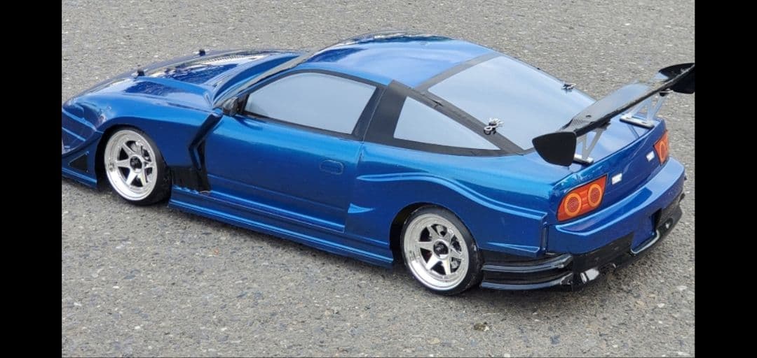 ヨコモTOYO TIRES180SXボディD1デカール付き