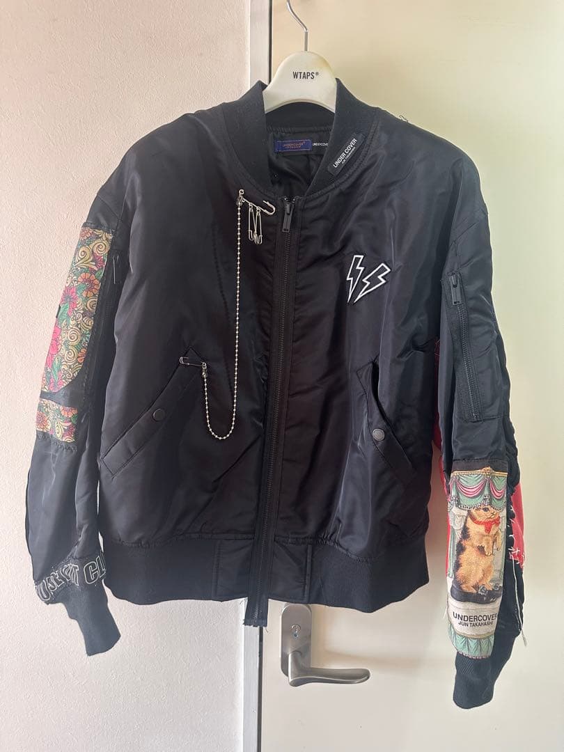 リメイクUNDERCOVER&GU MA-1ジャケット