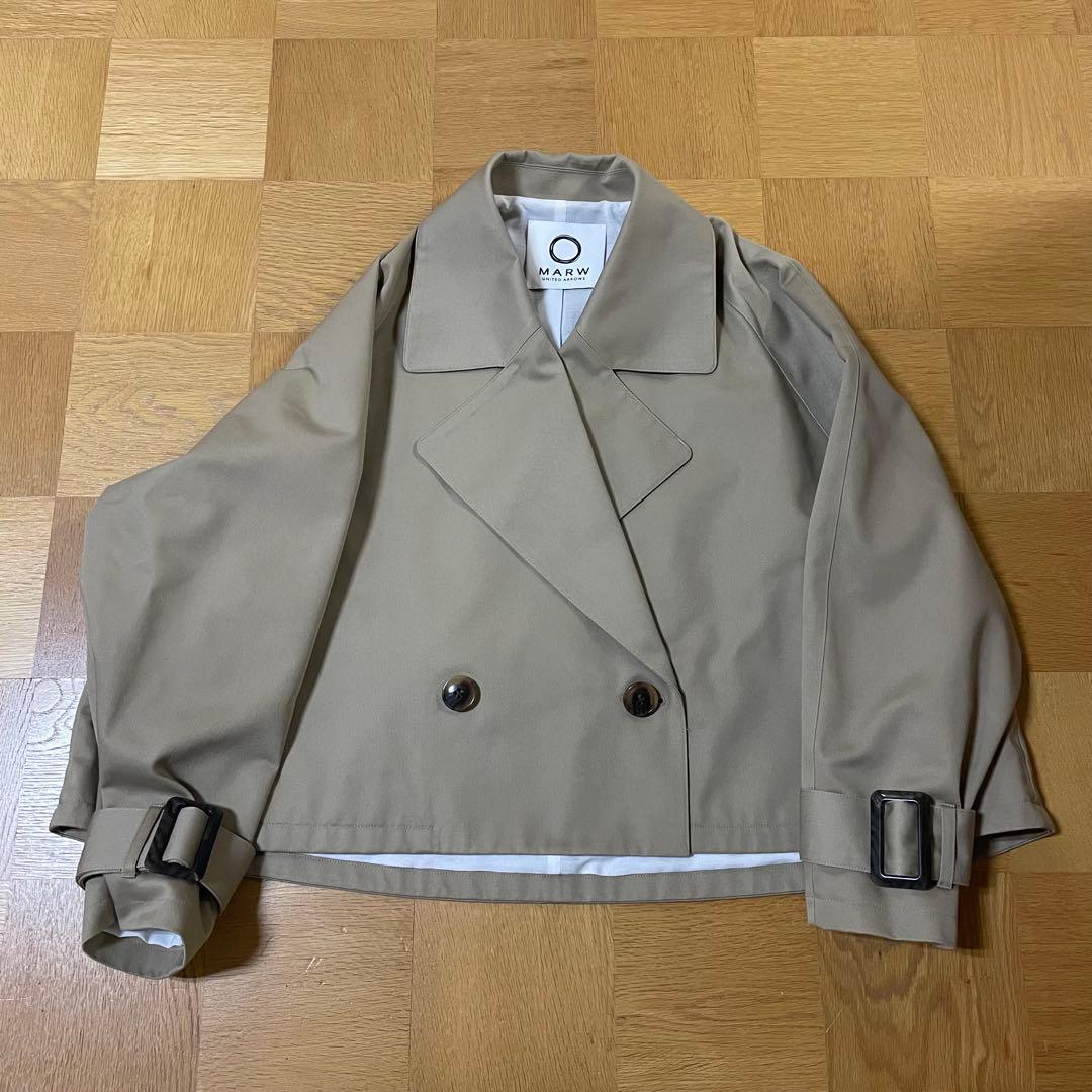 マルゥユナイテッドアローズ ショートトレンチコート