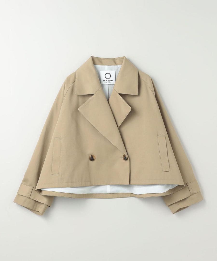 マルゥユナイテッドアローズ ショートトレンチコート