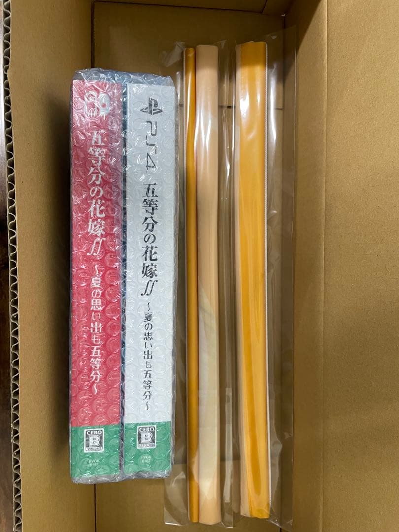 五等分の花嫁∬　～夏の思い出も五等分～ ソフト 特典タペストリー 計4点