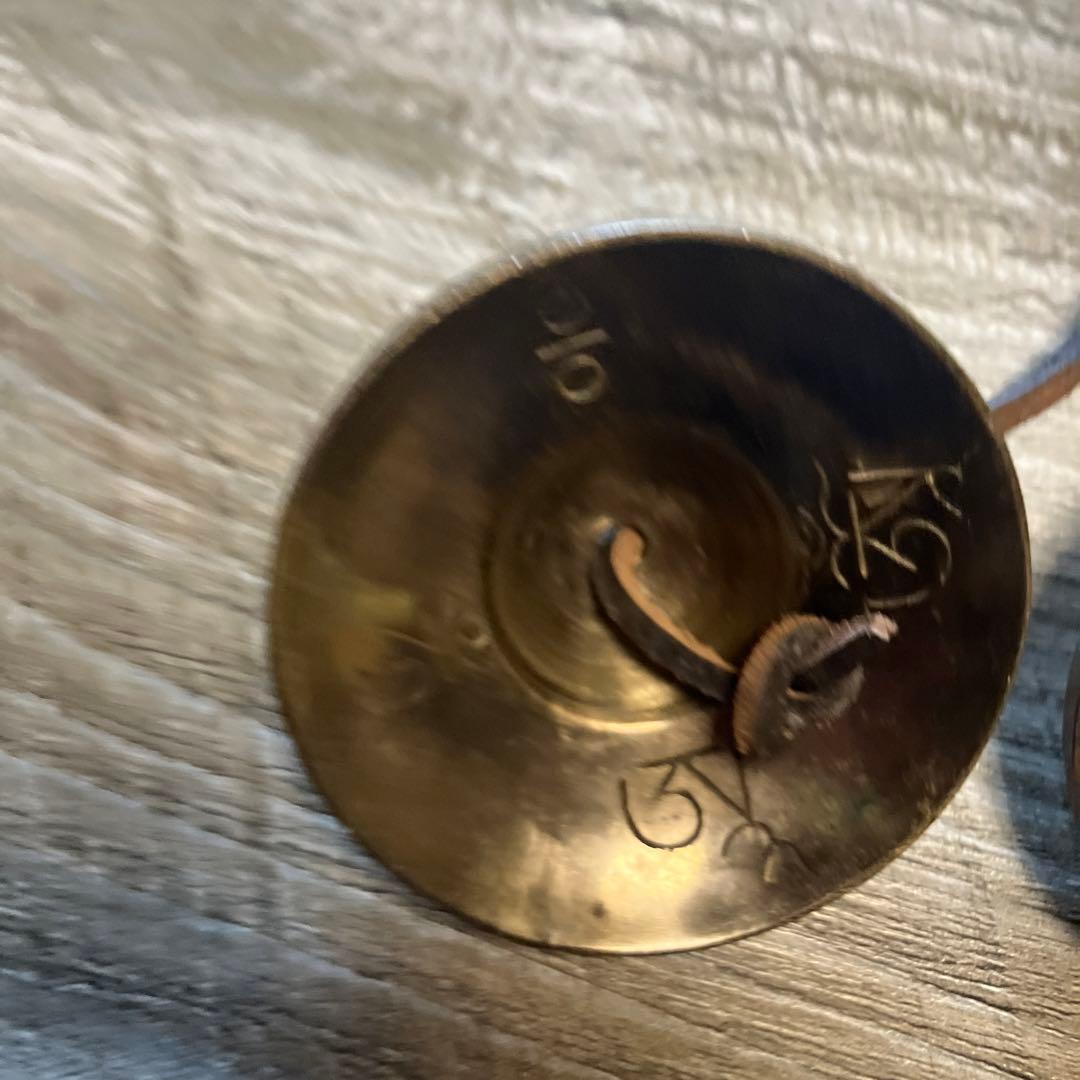 新品ゴールドシンギングボウルサンタラトナシャキア氏工房新品20cm ③２４日終了